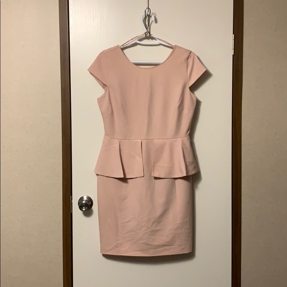 Peplum dress